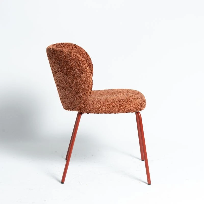 All The KD-structure DTM Dining Chair Brick Red high quality
