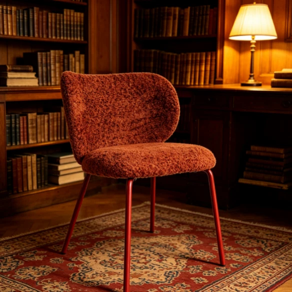 All The KD-structure DTM Dining Chair Brick Red best